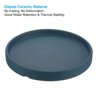 Unique Bargains Indoor Outdoor Glazed Ceramic Round Plant Pot Saucer 1 Pc - 3 of 4