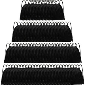 Bulk Drawstring Bags for Party Favors, Lightweight Sackpacks for Gym, School Events, Team Sports & Giveaways - 1 of 4