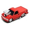 1993 Chevrolet 454 SS Pickup Truck Red 1/64 Diecast Model Car by Muscle Machines - 2 of 3