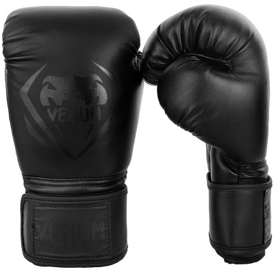 Venum Contender Hook And Loop Training Boxing Gloves - 8 Oz. - Black ...