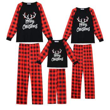 Fall Clearance Sale! YYDGH Family Christmas Pjs Matching Sets Christmas  Pajamas for Family Adults Kids Baby Holiday Xmas Tree Plaids Sleepwear Set