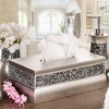 Creative Scents Brushed Nickel Rectangle Tissue Box - 2 of 4