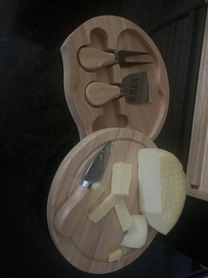 Philadelphia Eagles - Brie Cheese Cutting Board & Tools Set, 7.5 x 7.5 x  1.2 - Kroger