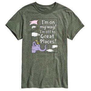 Men's - Dr. Seuss - I'm On My Way Short Sleeve Graphic T-Shirt - 1 of 4