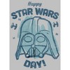 Women's Star Wars Darth Vader Happy Star Wars Day T-Shirt - 2 of 4