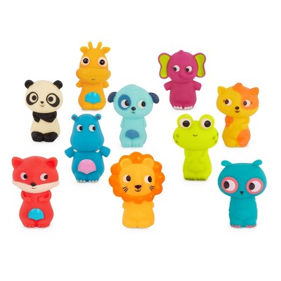 B. Toys - Bath Finger Puppet - Finger Puppet Pets - 10pk : Target