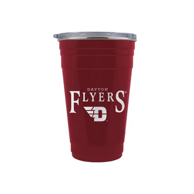 NCAA Dayton Flyers Tailgater Tumbler - 22oz: Stainless Steel, Acrylic Lid