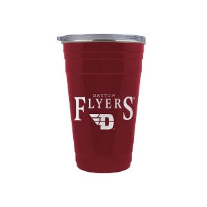 NCAA Dayton Flyers Tailgater Tumbler - 22oz: Stainless Steel, Acrylic Lid - 1 of 2