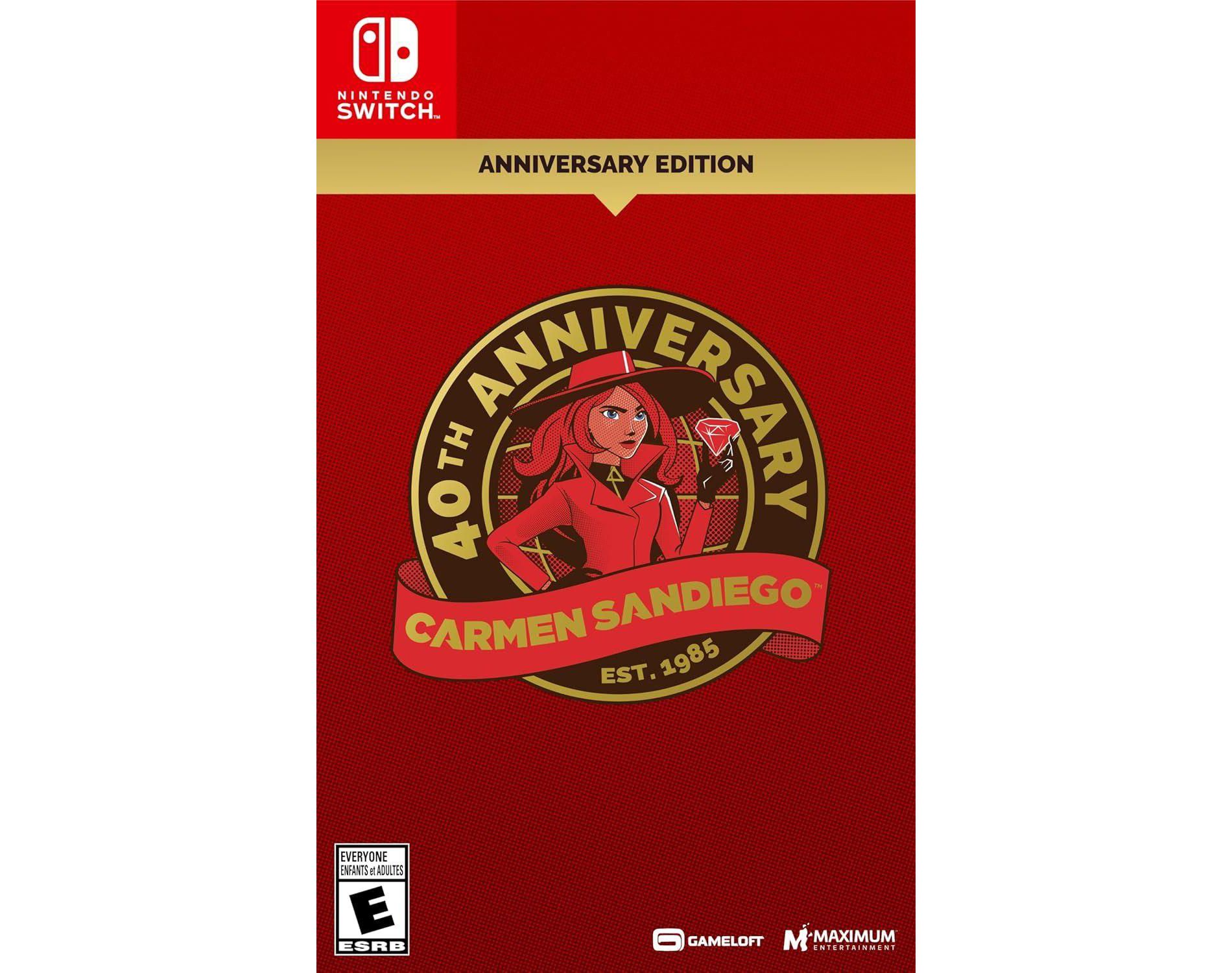 Carmen Sandiego 40th Anniversary Edition Nintendo Switch