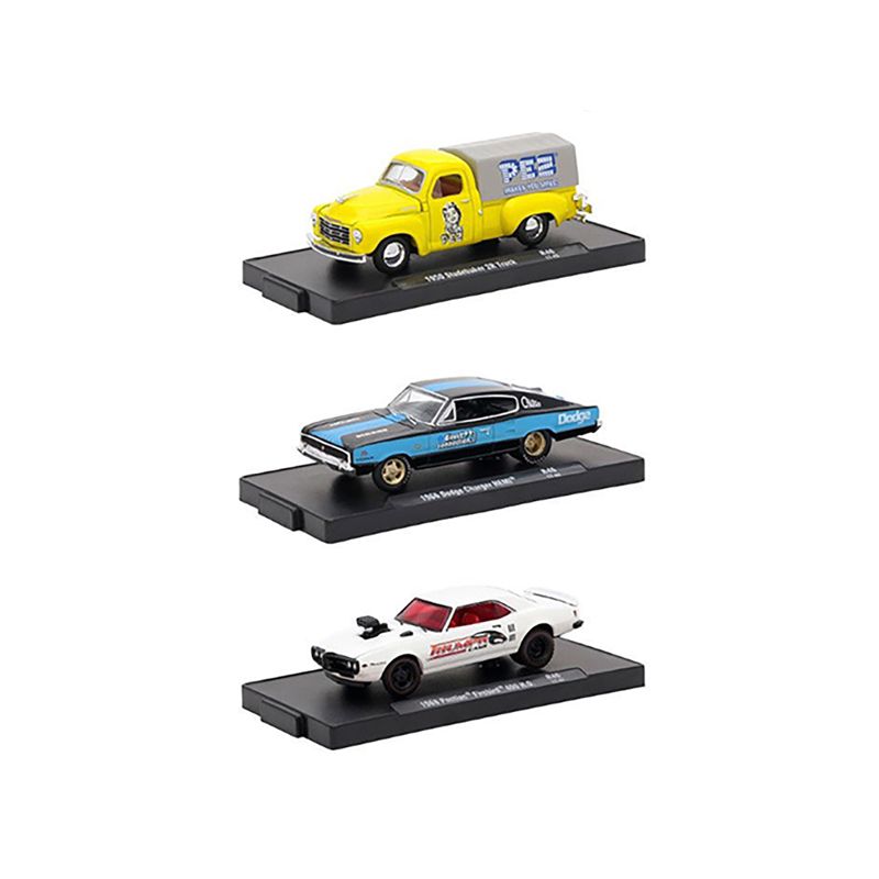 Drivers 6 Cars Set Release 46 In Blister Packs 1/64 Diecast Model Cars by M2 Machines, 3 of 5