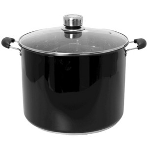 Lehman's 21.5-Quart Water Bath Canner with Pressure Gauge, Durable Stainless Steel Stockpot for Home Canning and Preserving - 1 of 4
