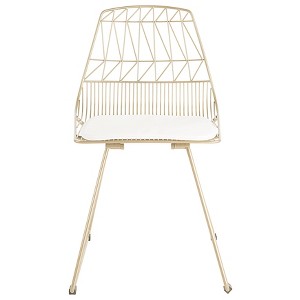 Set of 2 Vivi Metal Chair - Adore Decor - 1 of 4