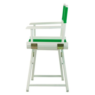 Green White Frame Director's Chair