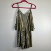 Women's Foil Romper - BB Dakota - 2 of 4