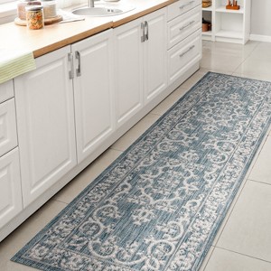 Galon Filigree Indoor/Outdoor Area Rug  - JONATHAN Y - 1 of 4