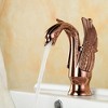 BWE Swan Single Hole Single-Handle Bathroom Vessel Sink Faucet With Pop Up Drain & Overflow Cover - 4 of 4