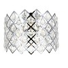Elegant Lighting Lyla 13 inch flush mount in chrome - 3 of 4