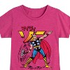 Girls' - Marvel - Thor Katakana Fitted Short Sleeve Graphic T-Shirt - 2 of 4