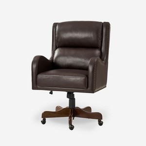 Anders Leather Executive Task Chair|HULALA HOME - 1 of 4