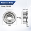 Unique Bargains Chrome Steel Durable Multipurpose Use Flanged Ball Bearing - 3 of 4