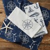 Split P Blue Captain's Quarters Dishtowel Set of 2 - 2 of 3