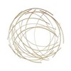 Cheung's Denine Large Gold Abstract Round Wall Art - 4 of 4