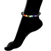 7 Genuine Chakra Healing Natural Stone Bead Anklet - 3 of 4