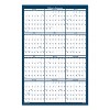 Recycled Yearly Reversible Wall Calendar Non-Laminated, 24 x 37, White/Blue Sheets, 12-Month (Jan to Dec): 2026 - 2 of 3