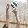 Franklin Sports 9000 Indoor Volleyball with Air Pump - Black/Gray/White - 4 of 4