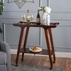 VYNXARIA BAR CART, Trolley Cart on Wheels with Storage for Living Room, Laundry,Garage,Bathroom - 2 of 4