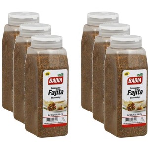 Badia Seasoning Fajita - Pack of 6 - 21 oz - 1 of 2