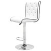 Best Master Furniture,Swivel Bar Stool With Crystal and Tufted Look (Set of 2) - 3 of 4