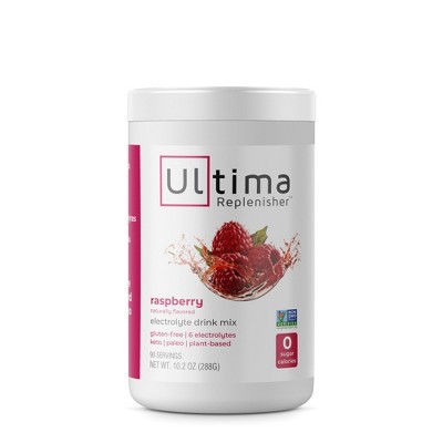 Ultima Replenisher Raspberry Electrolyte Supplement - 10.2oz