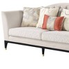 88" Tayden Sofa Beige Velvet: Crystal Tufting, Geometric Fabric - Acme Furniture - 2 of 4