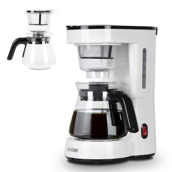 Russell Hobbs Glass 8-Cup Coffeemaker - Silver and Stainless Steel