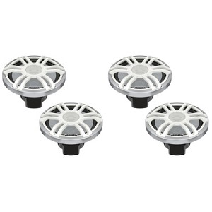 Hertz Marine (2 Pair ) HMX 8 Marine Speakers, RGB LEDs, White Grilles - 1 of 4