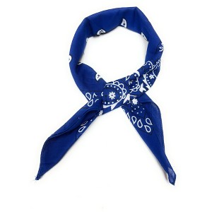 Set of 14 Paisley MultiFunctional Scarves 100% Cotton - 1 of 4