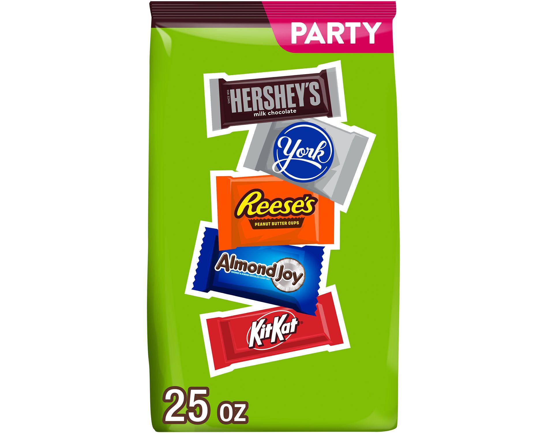 HERSHEY'S Assorted Chocolate Flavored Candy - 25oz
