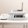 NicBex Modern Standing Writing Desk Converter, Height Adjustable Computer Desk, Standing Desk with Spacious Work Area for Living Room - 4 of 4