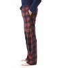 #followme Men's Microfleece Pajamas - Plaid Pajama Pants for Men - Lounge & Sleep PJ Bottoms - 2 of 3