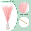 Unique Bargains Dried Plants Artificial Durable Small Fluffy Pampas Grass 7 Branches for Home, Office, Party 17.7 Inch - 2 of 4