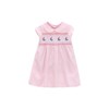 MyKids-USA Summer Baby Girls Sleeveless Sailboat Pattern Striped Dress - 2 of 4