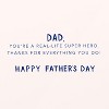 Carlton Cards Father's Day Card for Dad Super Dad Uniform - 3 of 3
