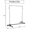 Z-Type Clothes Rack, Height Adjustable, Sturdy Metal Heavy Duty Clothing Rack with Lockable Casters, for Home and Clothing Stores - 3 of 4