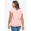 ellos Plus Size Graphic Scoop Neck Tee - 3 of 4