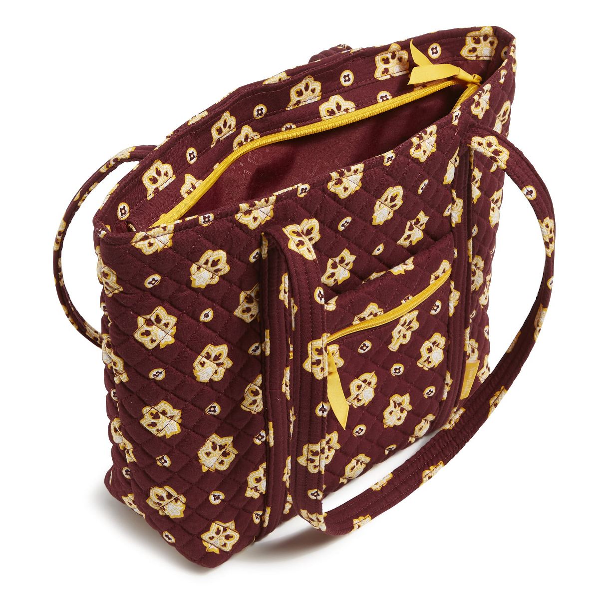Vera Bradley Women's Cotton Small Vera Tote Bag - thumbnail 6