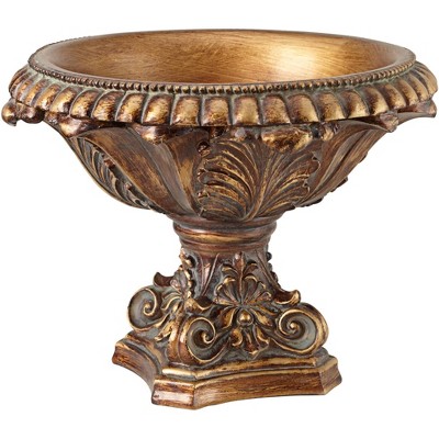 Kensington Hill Brighton 13" Wide Bronze Finish Decorative Bowl