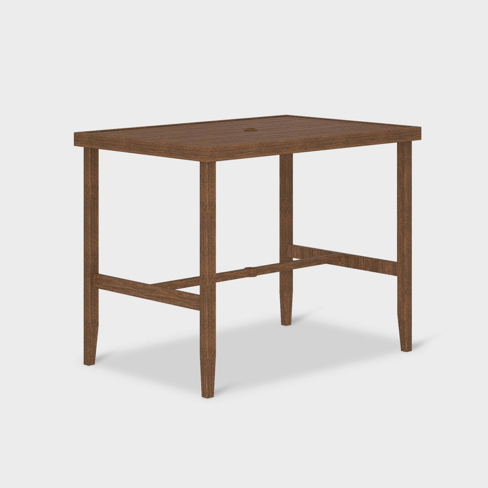 COSCO Outdoor Living, Patio Bar Table, Steel, Brown