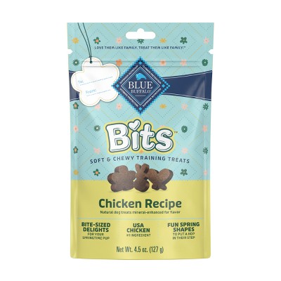 Blue Buffalo Bits Spring Seasonal Chicken Flavor Training Dog Treats - 4.5oz