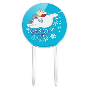 Frosty The Snowman Snow Days Acrylic Cake Topper - 1 of 4